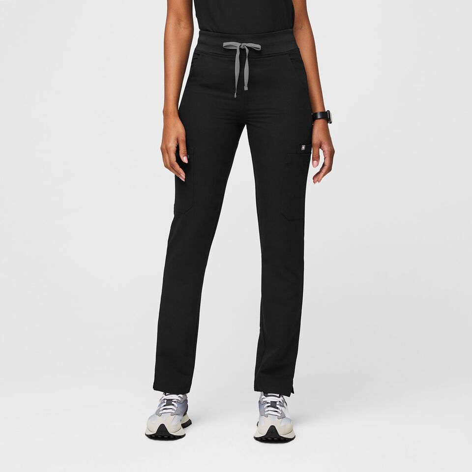 Women's High Waisted Yola Skinny Scrub Pants™ - Black · FIGS