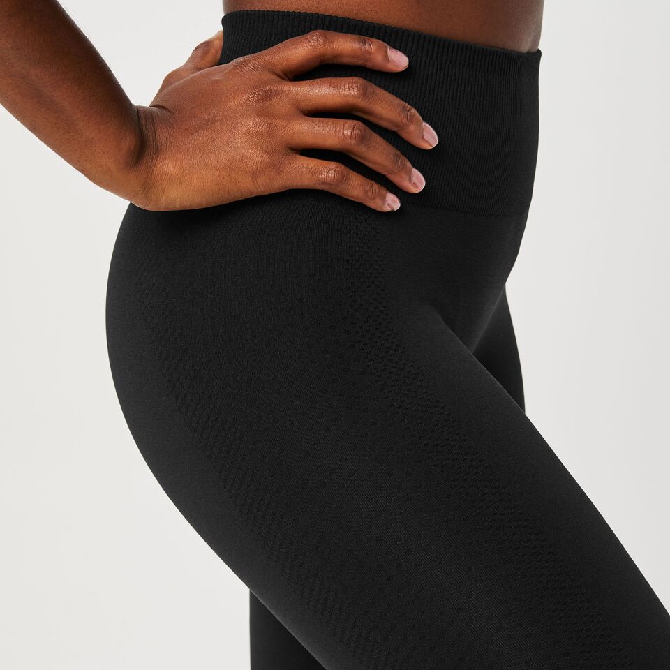 Women's High-waisted Leggings - A New Day™ Black : Target