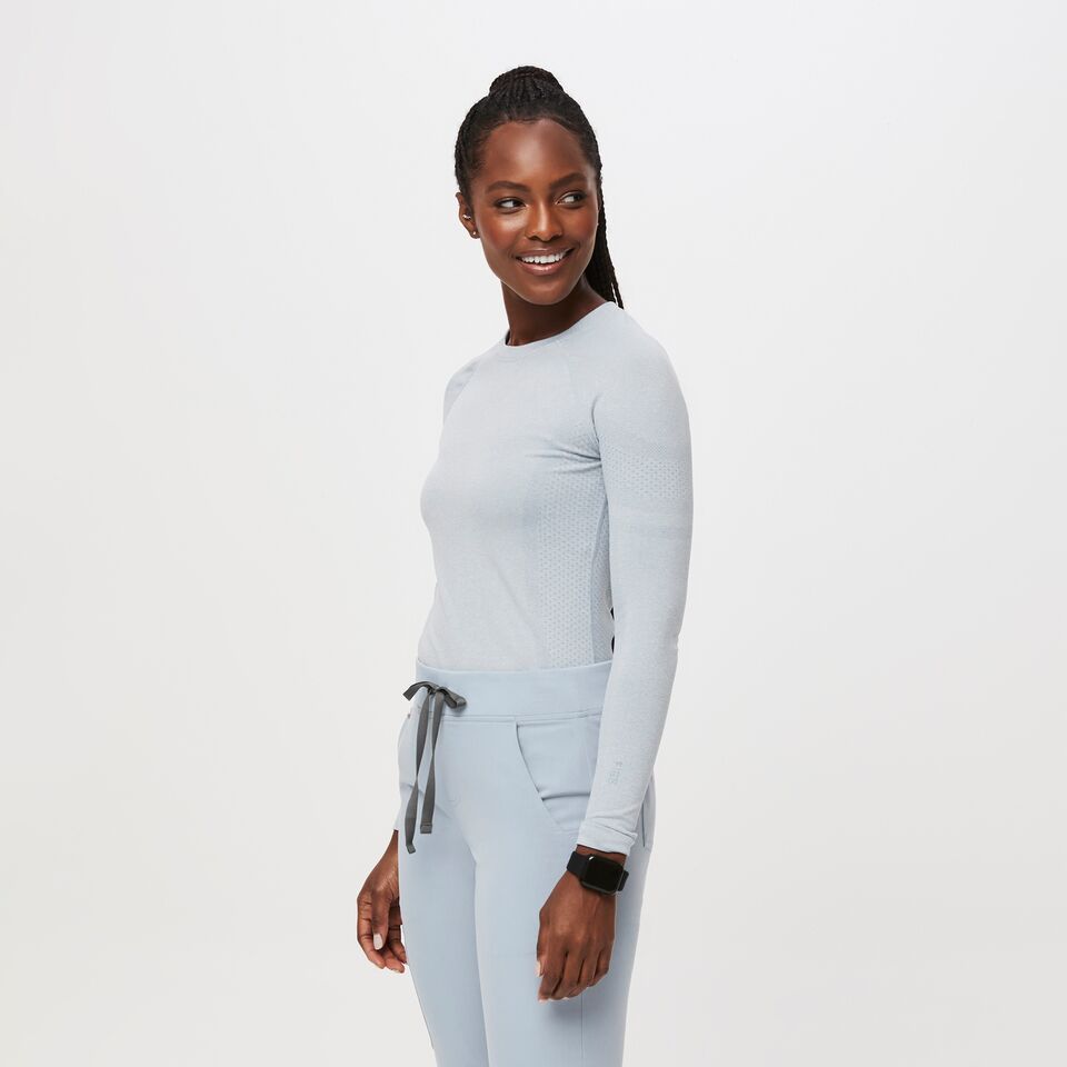 Women’s Salta Performance Underscrub Dusty Blue · FIGS