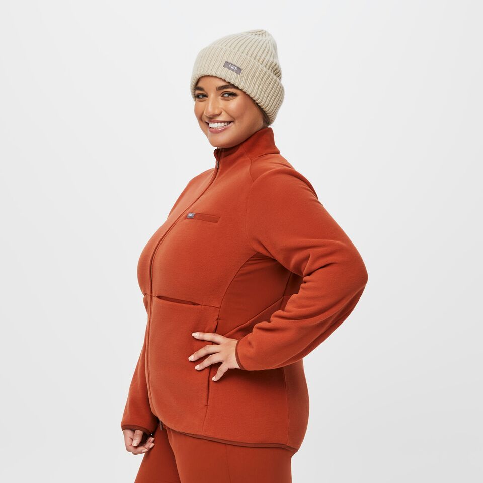 Women's On-Shift Fleece Jacket™ - Auburn · FIGS