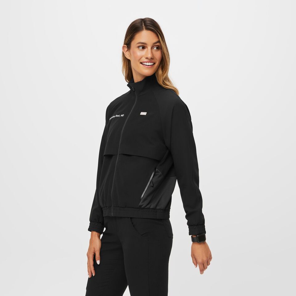 Ladies sales scrub jackets