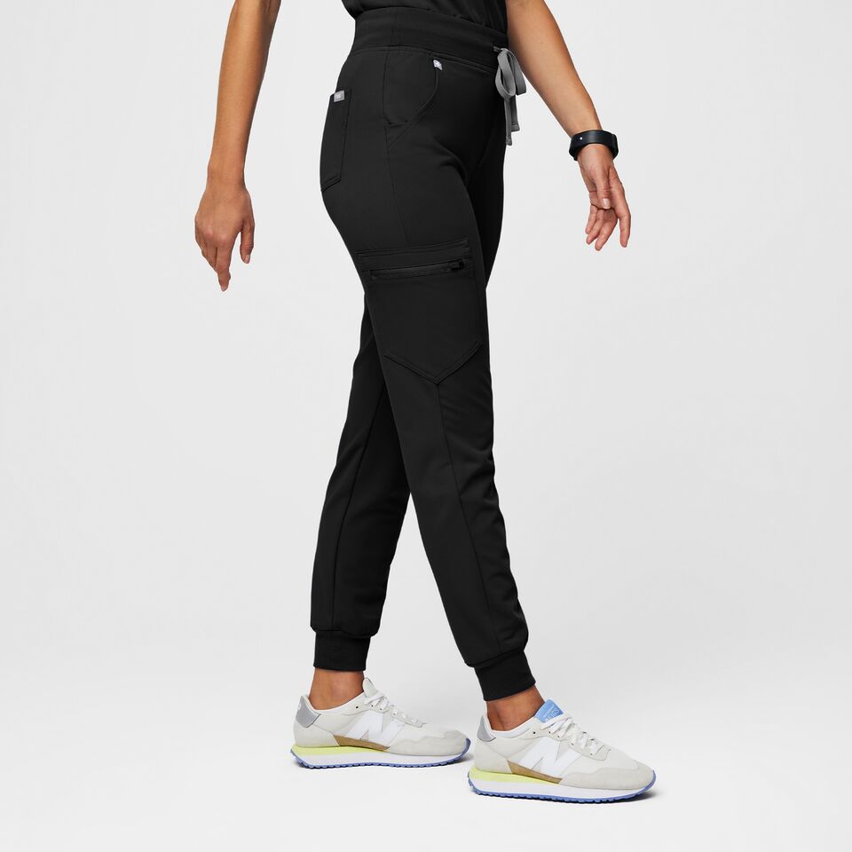 Women's High Waisted Zamora Jogger Scrub Pants™ - Extreme Blue · FIGS