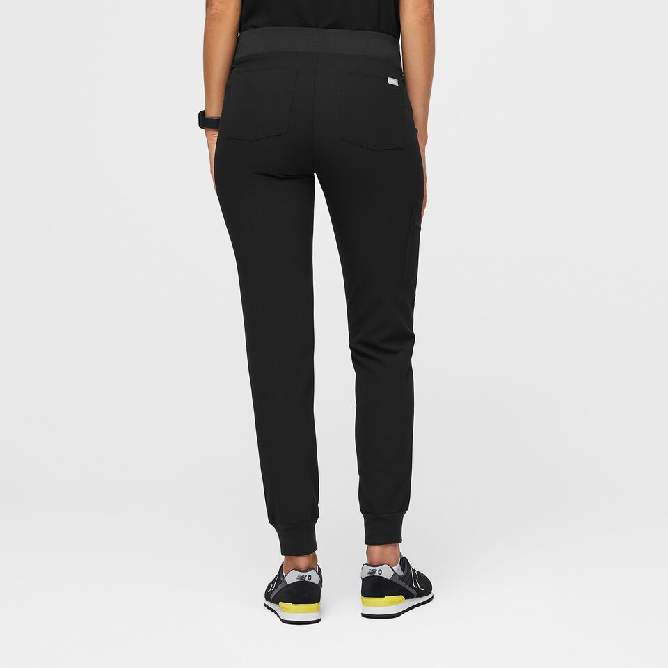 Women's High Waisted Zamora Jogger Scrub Pants™ - Black · FIGS