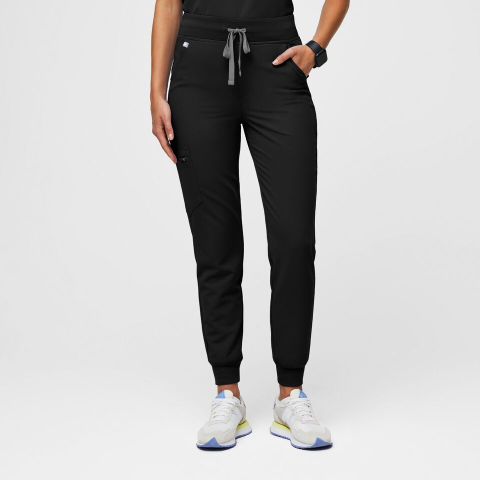 Pantalon d'uniforme médical coupe jogging Zamora™ à taille haute