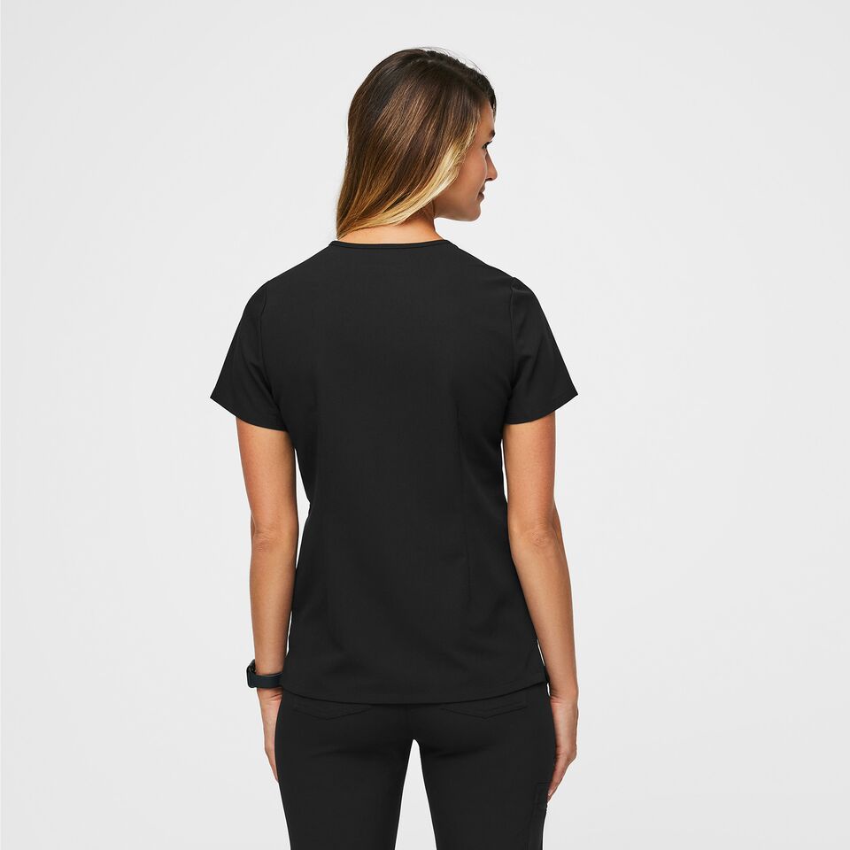 Women's Catarina One-Pocket Scrub Top™ - Black · FIGS