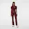 Pantalón de uniforme médico de pierna recta Kade™ Burgundy