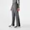 Hoch geschnittene OP-Hose Livingston™ mit geradem Bein Graphite