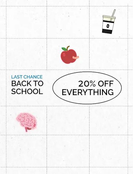 Education never ends—but 20% OFF does. Shop NEW limited-edition styles and colours before the final bell.