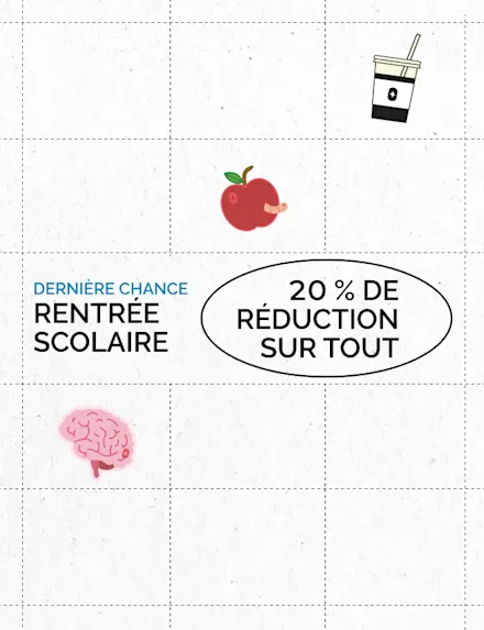 L'éducation ne prend jamais fin — mais 20 % de RÉDUCTION si. Magasinez les NOUVEAUX styles et couleurs en série limitée avant la dernière seconde