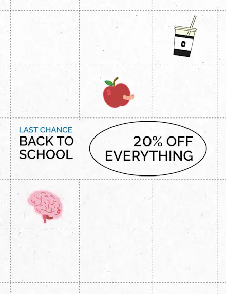 Education never ends – but 20% OFF does. Shop NEW limited-edition styles and colours before the final bell.