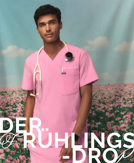 Jetzt in Blüte: Die NEUE Farbe Sonnenaufgangs-Pink und das klassische Waldgrün. 