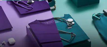 PURPLE PULSE + CARIBBEAN BLUE