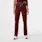 Pantalon d’uniforme médical taille haute Slim Yola™ Burgundy