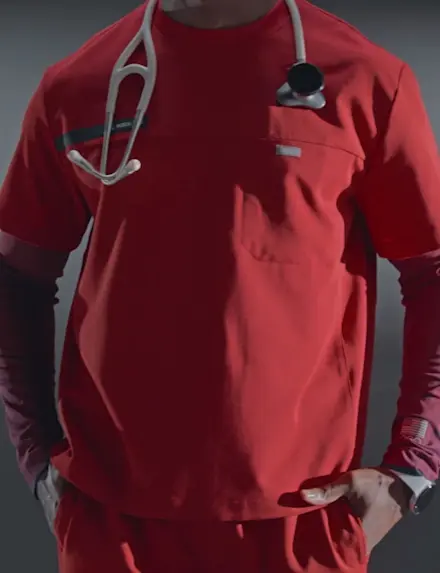 FIGS x Team USA Relaxed Crewneck Scrub Top™