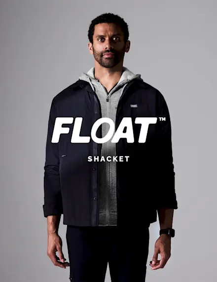 Warm on the inside. Looks cool on the outside. Meet the NEW On-Shift Float Shacket™ — Part Shirt. Part Jacket. 100% Awesome.