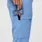 Yola High-Rise Slim Scrub Trouser™ Ceil Blue