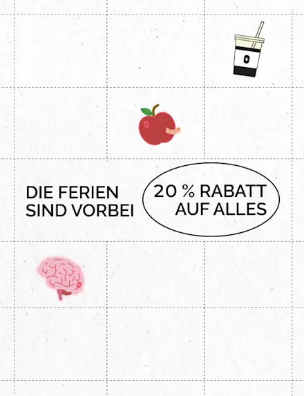 Die absolut beste Art von Mathematik. 20 % RABATT auf alles – einschließlich der NEUEN Farben Sienna, Hafengrau und Blauer Horizont. Jetzt shoppen!