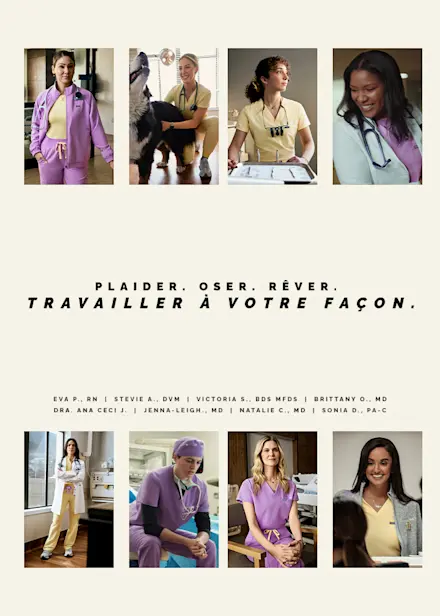 PLAIDER. OSER. RÊVER. TRAVAILLER À VOTRE FAÇON.

