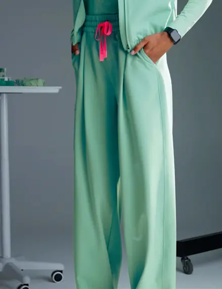 NEW! ULTRA HIGH RISE SHELBY WIDE LEG SCRUB PANTS