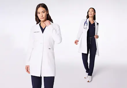 intl womens lab coats