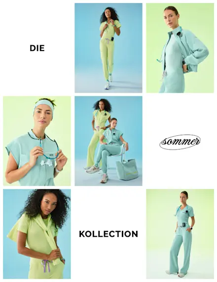 Strandglas + Meeresdunst sind zur2ck. Farbt6ne, die so beruhigend sind, dass man ein bisschen 2bertreiben kann? Verständlich.