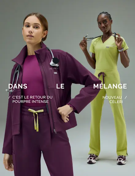 NOUVEAU Céleri, Pourpre intense, succès. Conçues pour être combinées, associées, en faire toujours plus — en mode détente.