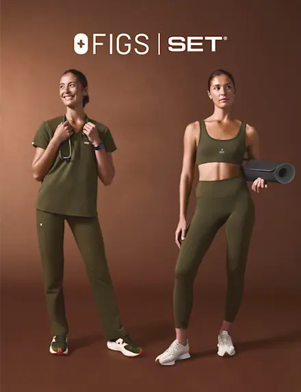 FIGS | SET ACTIVE®. We teamed up with our friends at SET ACTIVE® to make the work-to-workout part of your day as easy (and ridiculously soft) as possible.