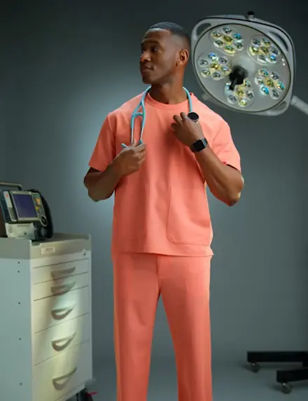NEW Landen Crewneck Scrub Top