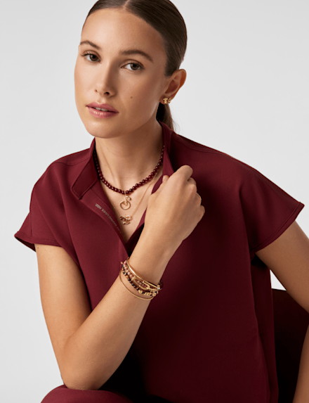 V Coterie is officially part of the FIGS family! Shop medical-inspired jewelry designed to pair perfectly with your FIGS.