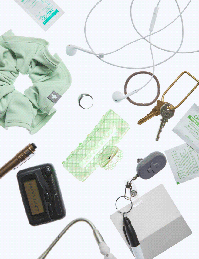 Limited-edition accessories. Because the work never stops—but keeping it all in check? You’re *neutrally *gifted.