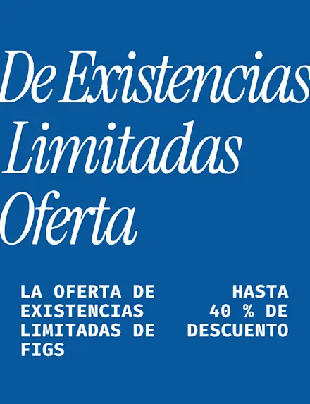 No hay nada como unos FIGS espontáneos. Compra con hasta 40&nbsp;% de DESCUENTO en estilos y colores seleccionados.