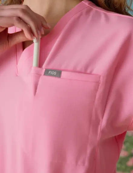 Raleigh Relaxed V-Neck Scrub Top