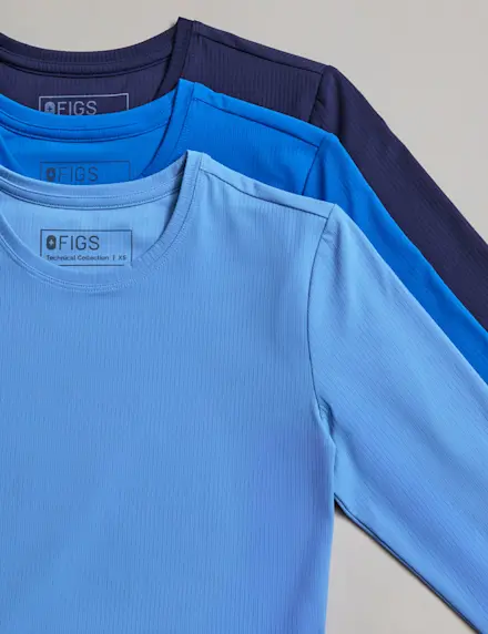 AWESOME³—Take 15% OFF when you buy three of the same ribbed underscrubs. 