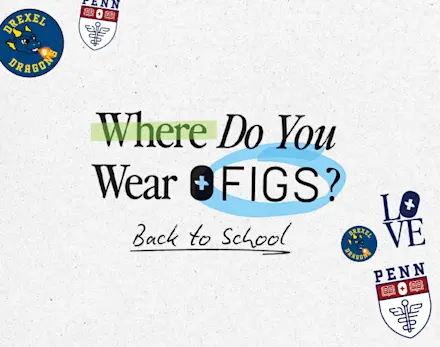 Where Do You Wear FIGS? Back to School.