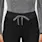 Livingston High-Rise Straight-Leg Scrub Trouser™ Black