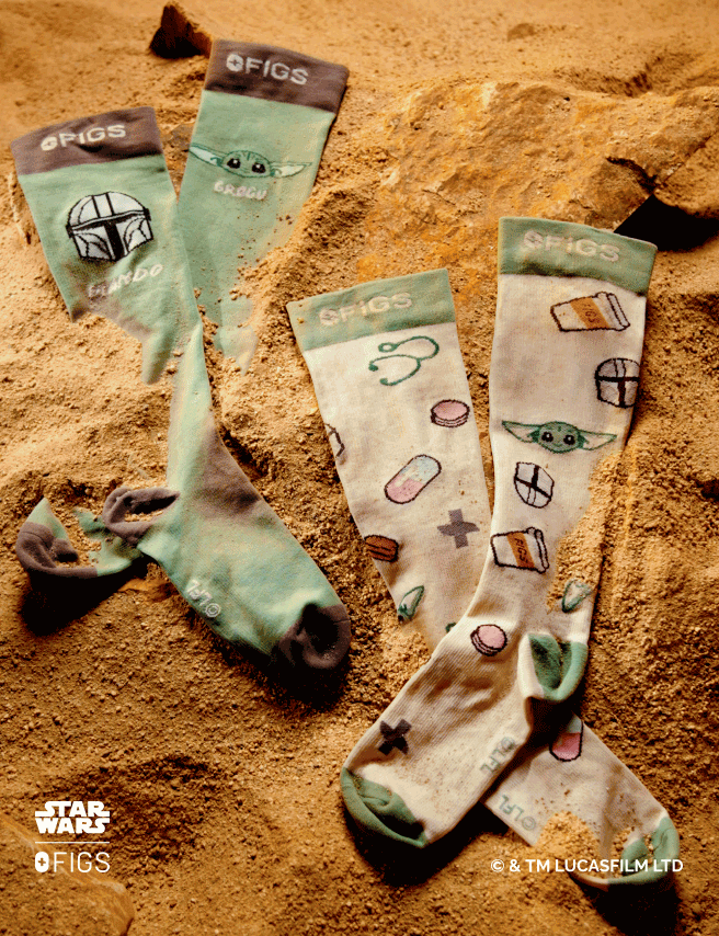 The galaxy’s most epic collaboration just landed. STAR WARS™ | FIGS is here.