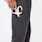 Hoch geschnittene figurbetonte OP-Hose Yola™ Charcoal