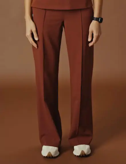 NEW High Waisted Alexandria Wide Leg Scrub Pants