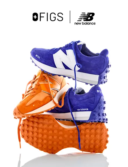 FIGS | New Balance 327. Fresh kicks in NEW hues here for Nurses' Week.
