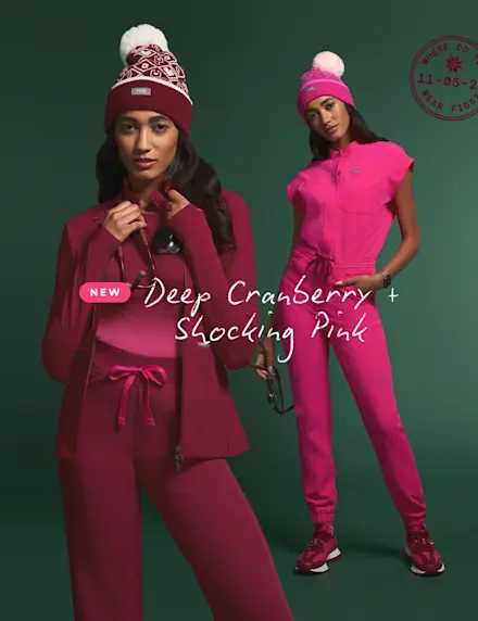 Holiday Colors are HERE—featuring NEW Deep Cranberry and best-selling Shocking Pink.