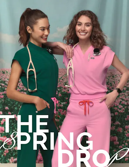 NEW Sunrise Pink and classic Forest Green.