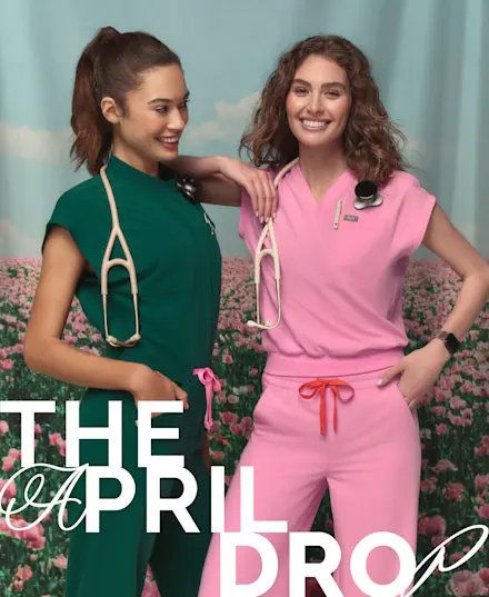 NEW Sunrise Pink and classic Forest Green.