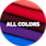 Toutes les couleurs