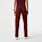 Livingston High-Rise Straight-Leg Scrub Trouser™ Burgundy