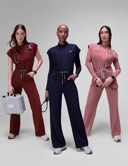 Big news: The Rafaela Wide Leg ScrubJumpsuit™ is now Core Collection official.