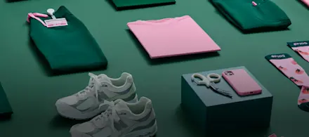 FOREST GREEN + SUNRISE PINK