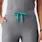 Yola High-Rise Slim Scrub Trouser™ Graphite