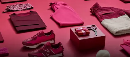 DEEP CRANBERRY + SHOCKING PINK