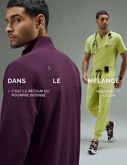 NOUVEAU Céleri, Pourpre intense, succès. Conçues pour être combinées, associées, en faire toujours plus — en mode détente.  