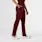 Pantalon d’uniforme médical taille haute Slim Yola™ Burgundy
